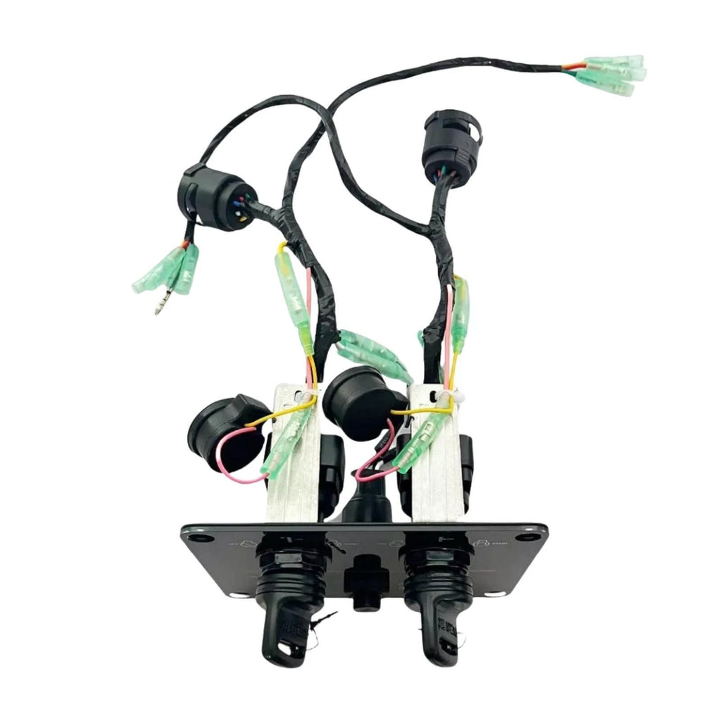Dual Key Switch Control Panel Mount for Yamaha Boat (6K1-82570-13, 6K1-82570-08)
