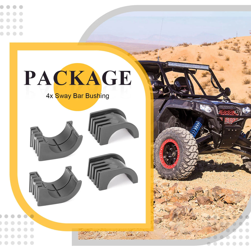 4X Rear Stabilizer Sway Bar Bushing for Polaris RZR 900 / RZR 4 900 (2014) 5450101
