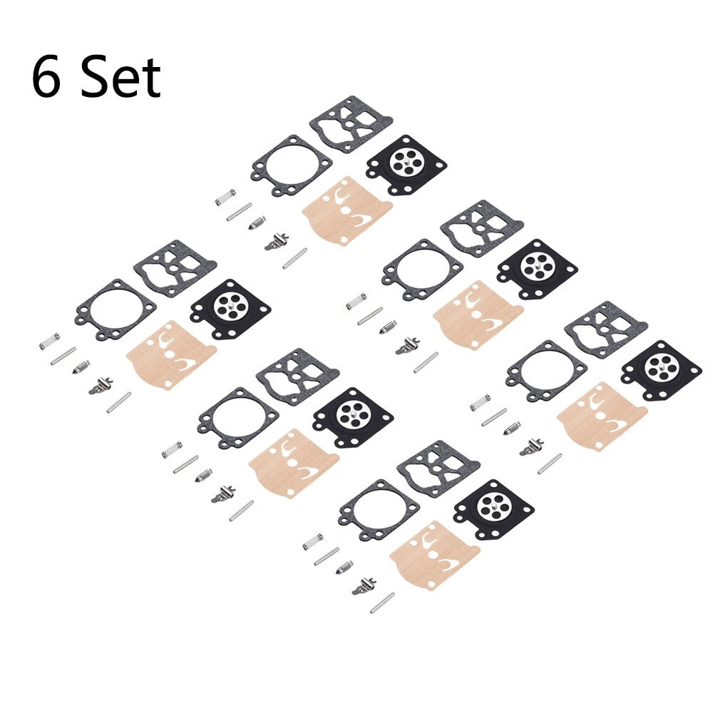 Set of 6 Carburetor Repair Rebuild Kits for Stihl 021 023 MS210 MS230 Walbro K11-WAT