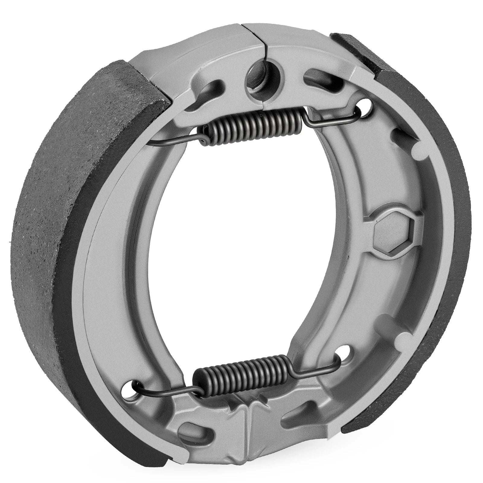 Brake Shoes w/Spring for Yamaha MJ2 MG1 MX80 MX100 U5 U7E YG1 YG5 YJ2 (1970–1980)