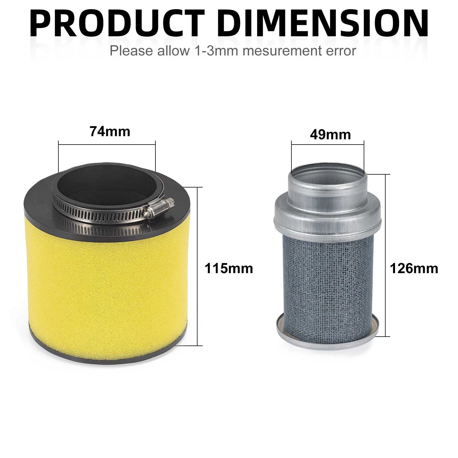 Air Filter for Honda Foreman TRX400 (1995–2003), TRX450 (1998–2004)