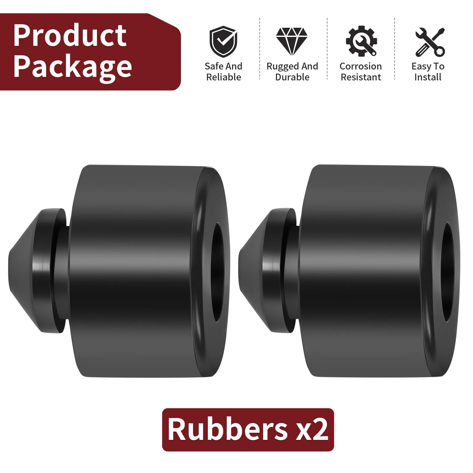 2X Seat Bottom Cover Door Rubber for Honda Talon 1000R 1000RS 1000X 1000XS