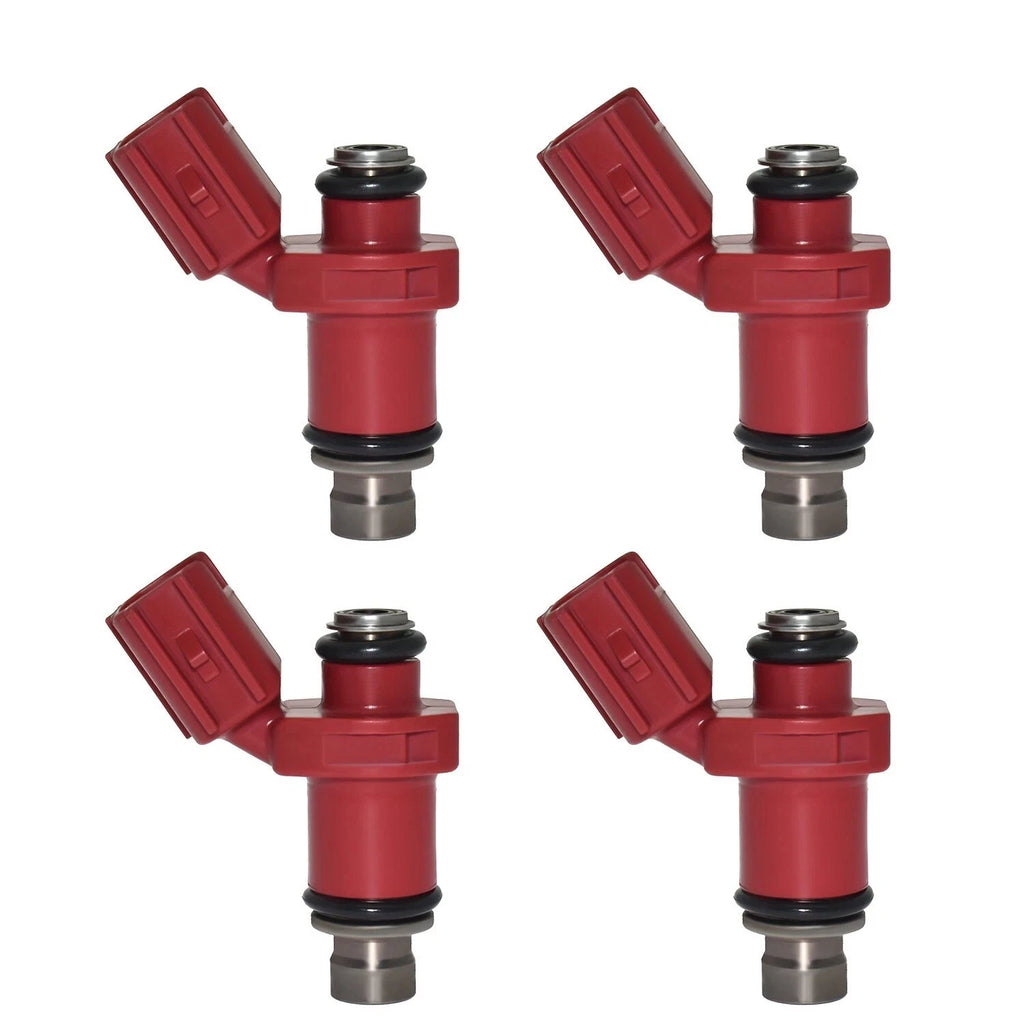 Set of 4 Fuel Injectors 6D8-13761-00-00 80BEL for Yamaha Outboard (4-Stroke)