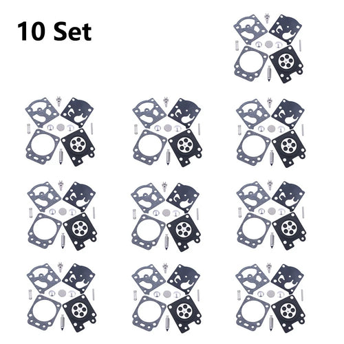 10x Carburetor Rebuild Kit for Poulan Pro 3400 3700 3800 4000 (WT-875-A)