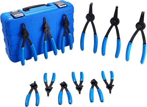 12Pcs Snap Ring Pliers Set for Universal Use (Internal/External)