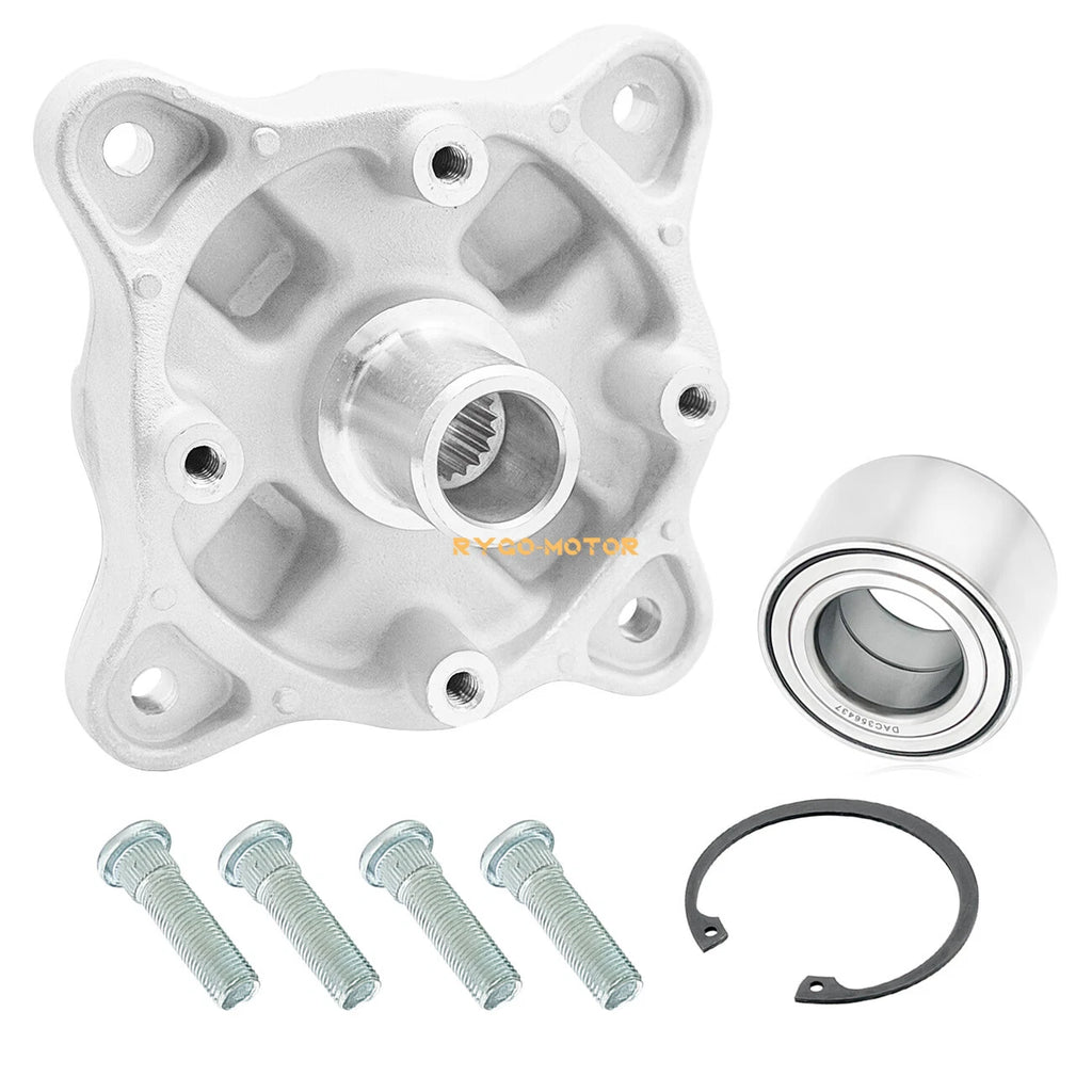 Front Wheel Hub with Bearing Studs Kit for Polaris Sportsman X2 500 570 800 (2003–2021) 5134310