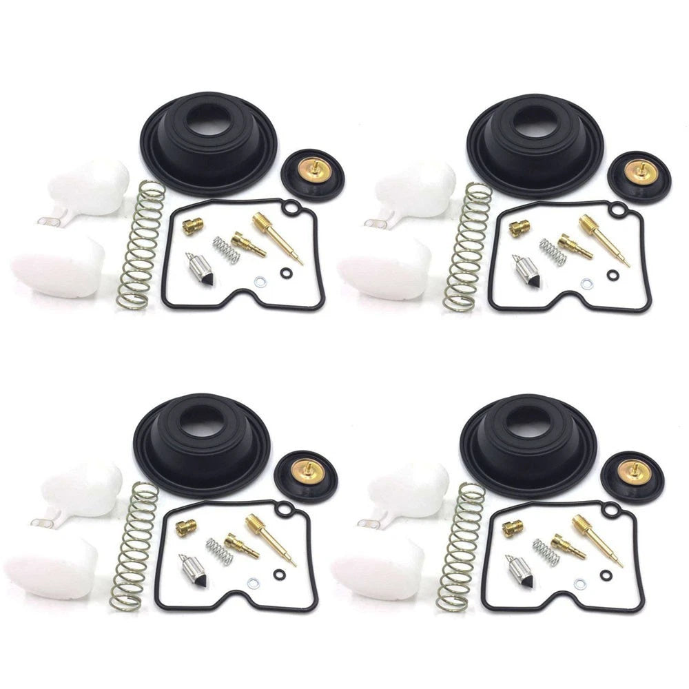 4X Carburetor Diaphragm Repair Kit for Kawasaki Vulcan VN800 (1995–2006)