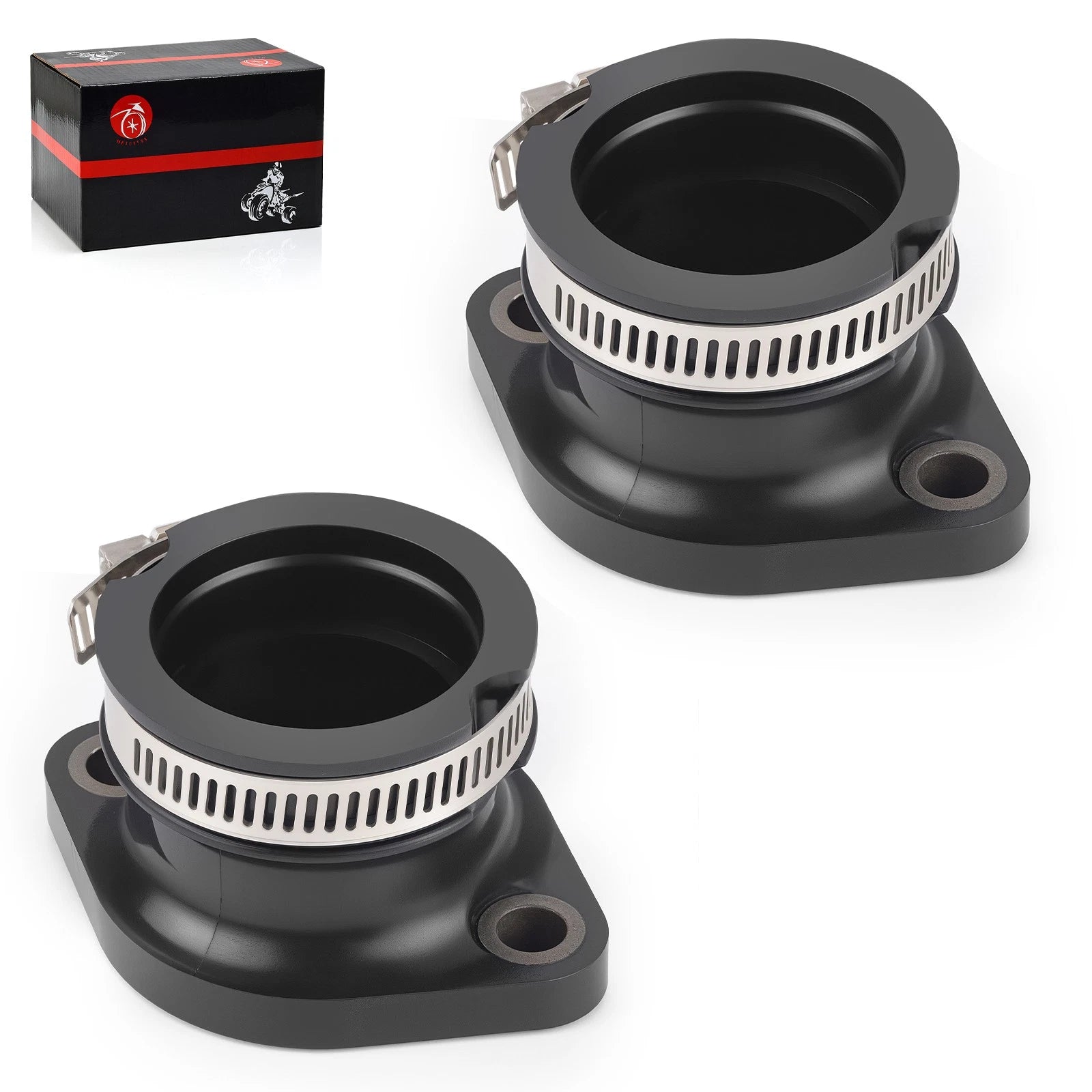 2 Intake Manifold Boots for Polaris 400 500 600 650 Classic Trail (1996–2007) 3084325 3083171