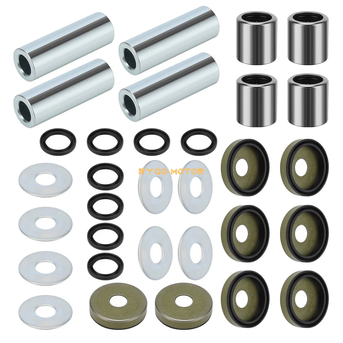 Front Lower A-Arm Bushing Shaft Seal Kit for Suzuki LT-Z400 (2003–2014)