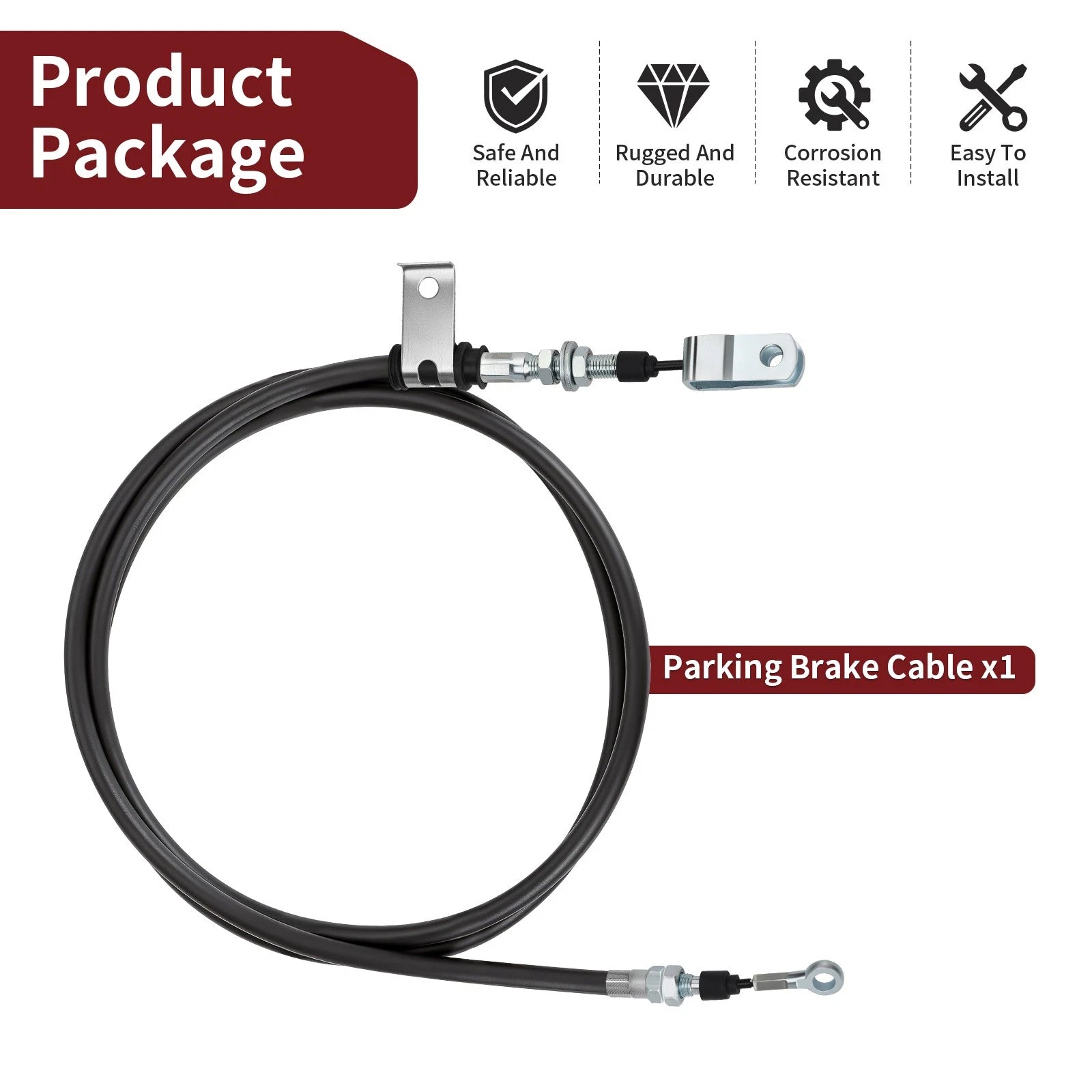 Parking Brake Cable for Polaris Ranger 500/700/XP 700 (2007–2009) 7081435