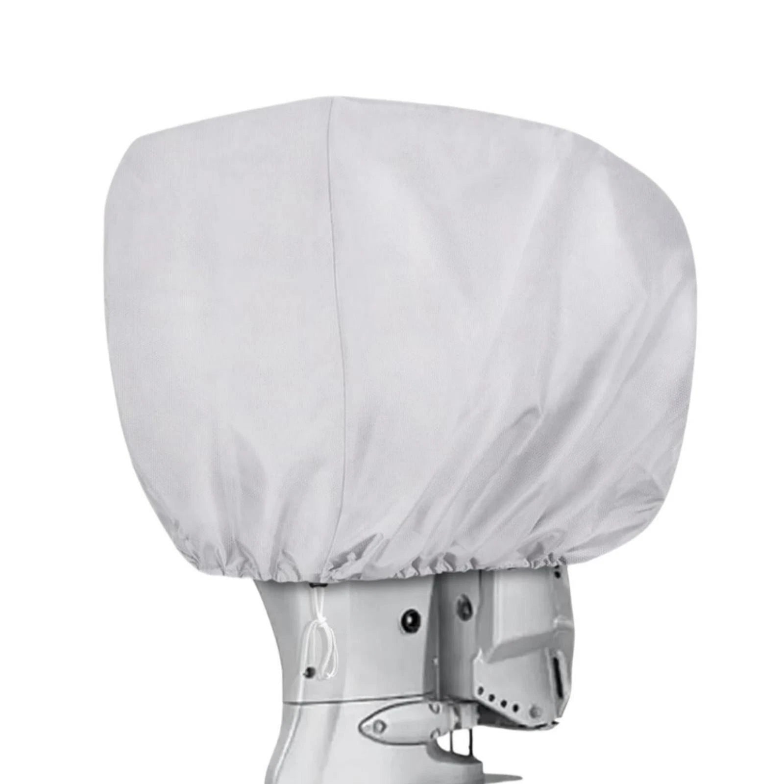 Outboard Motor Engine Cover for Universal (30-60 HP) Silver Trailerable