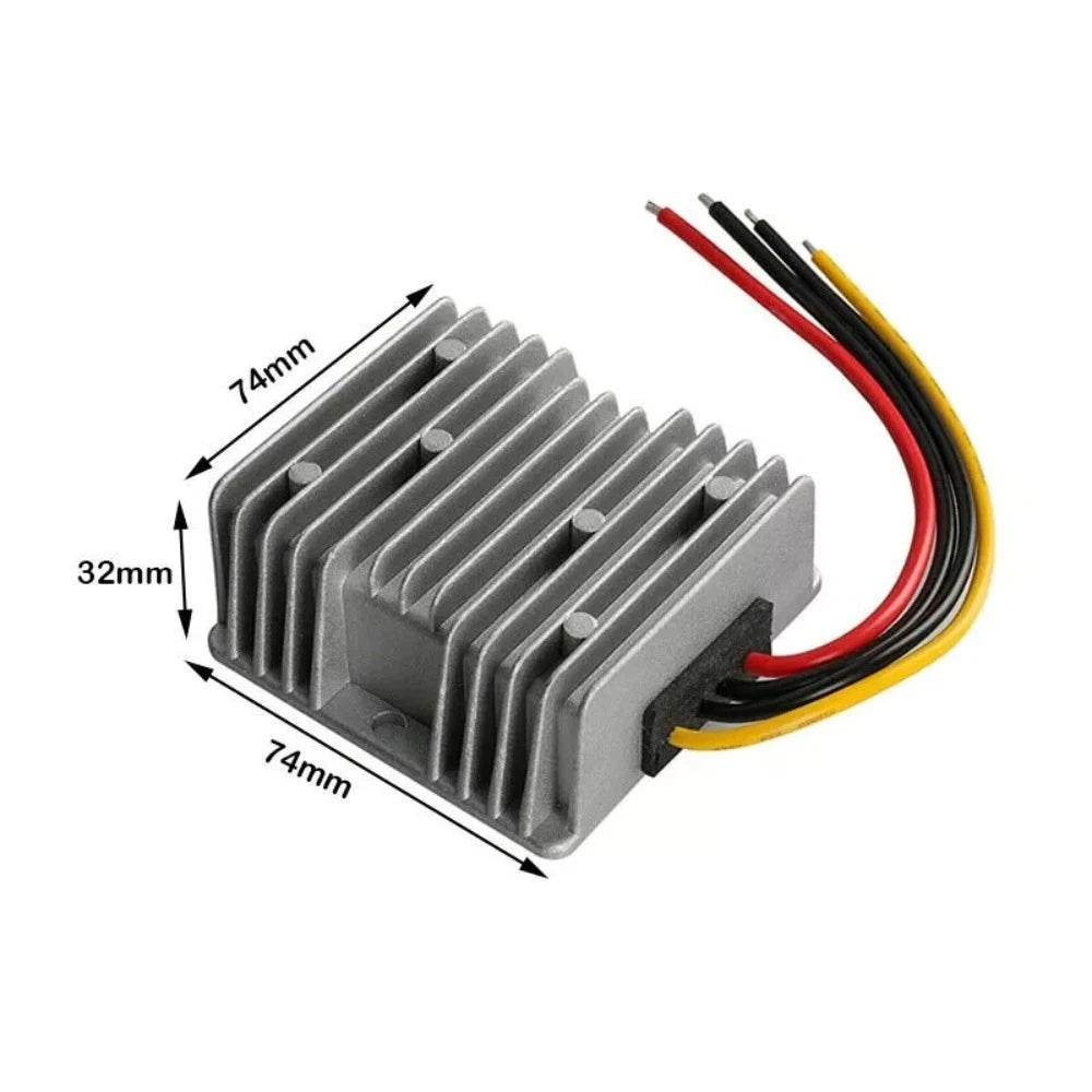 Waterproof DC 12V to 24V 10A Power Booster Voltage Converter Module