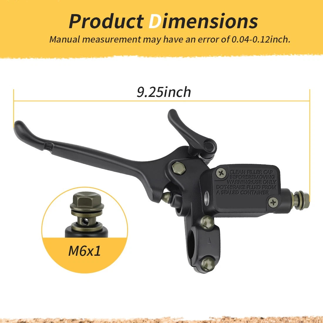 Master Cylinder Assembly for Ski-Doo Summit 500 583 600 670 700 (1996–2006)