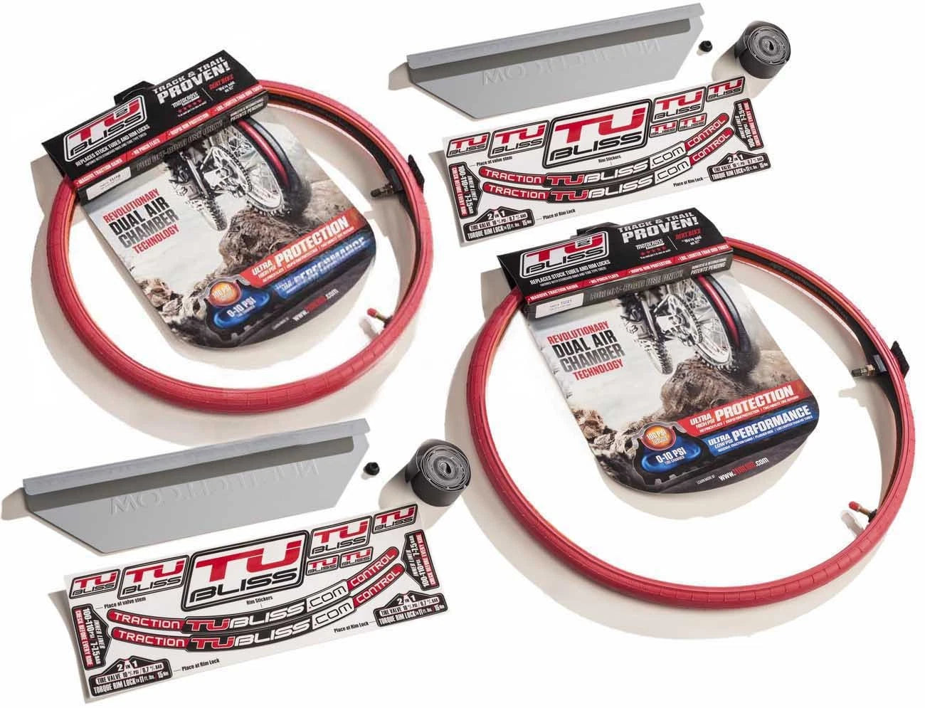 Tubliss Tubeless Tire System Gen 2 for MX Dirt Bike (19 & 21 Wheel Combo)