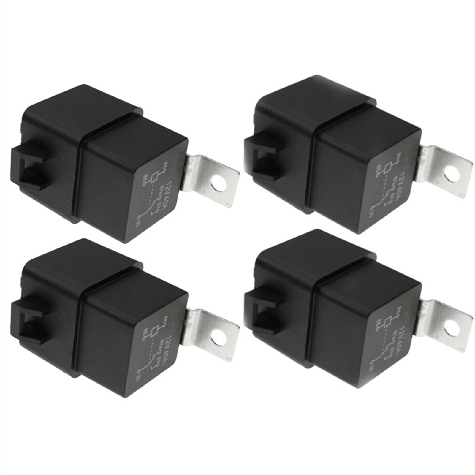4-Pack 12V Power Relay for Mercury Force CMC Trim (882751A1, 3854138, 73040, 828151)