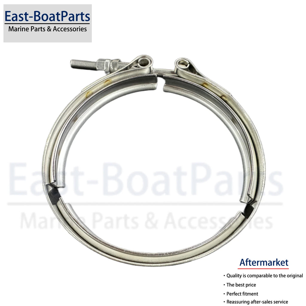 V-Clamp for Volvo Penta D4 D7 TAMD 61 62 63 71 72 73 74 75 103 (2003–2023) 21325767