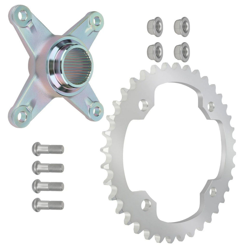 Rear Axle Sprocket & Mount Hub Collar Kit for Yamaha Raptor 250 350 (2004–2013)