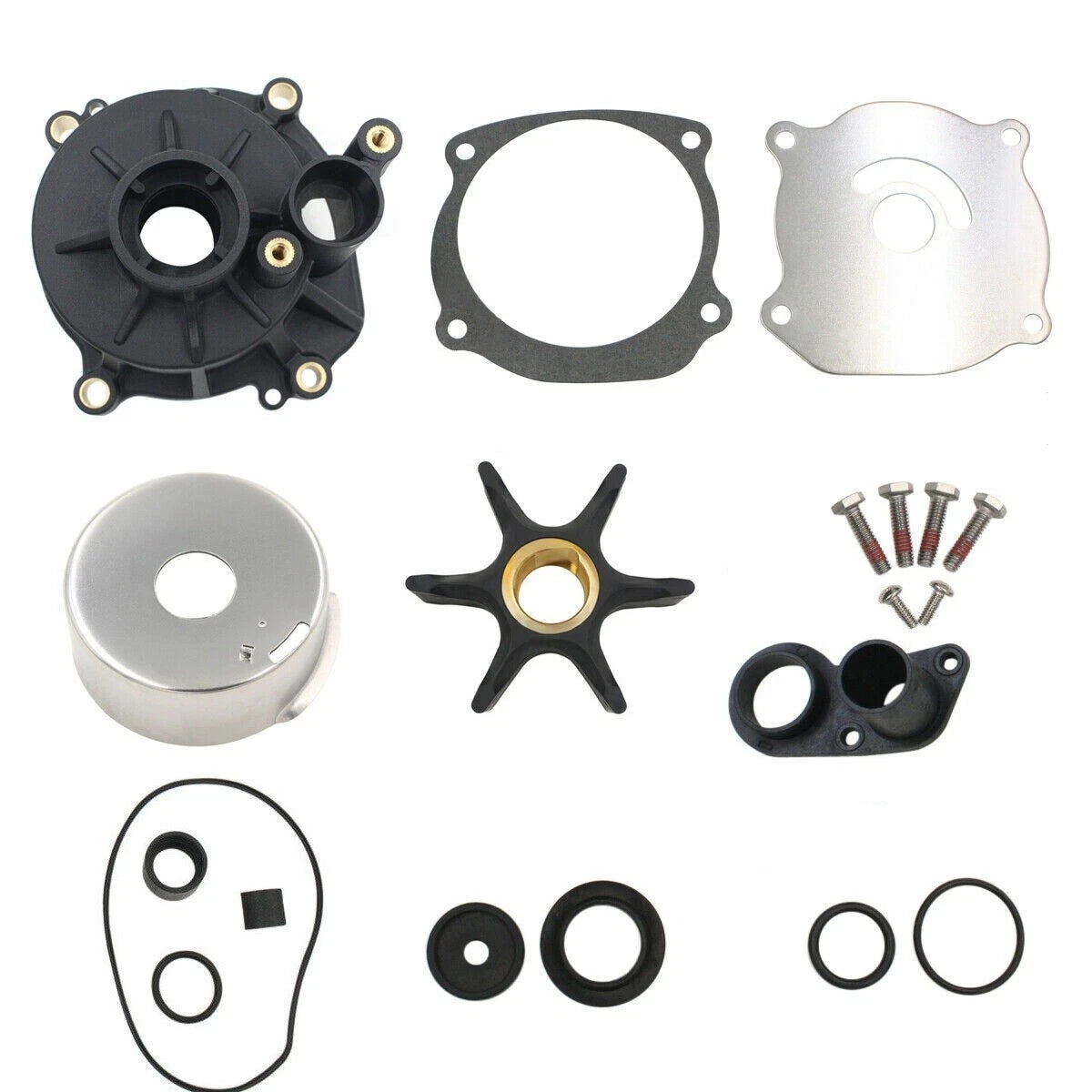 Water Pump Impeller Kit for Johnson Evinrude 85-115 HP V4 (1985–1995) 5001594