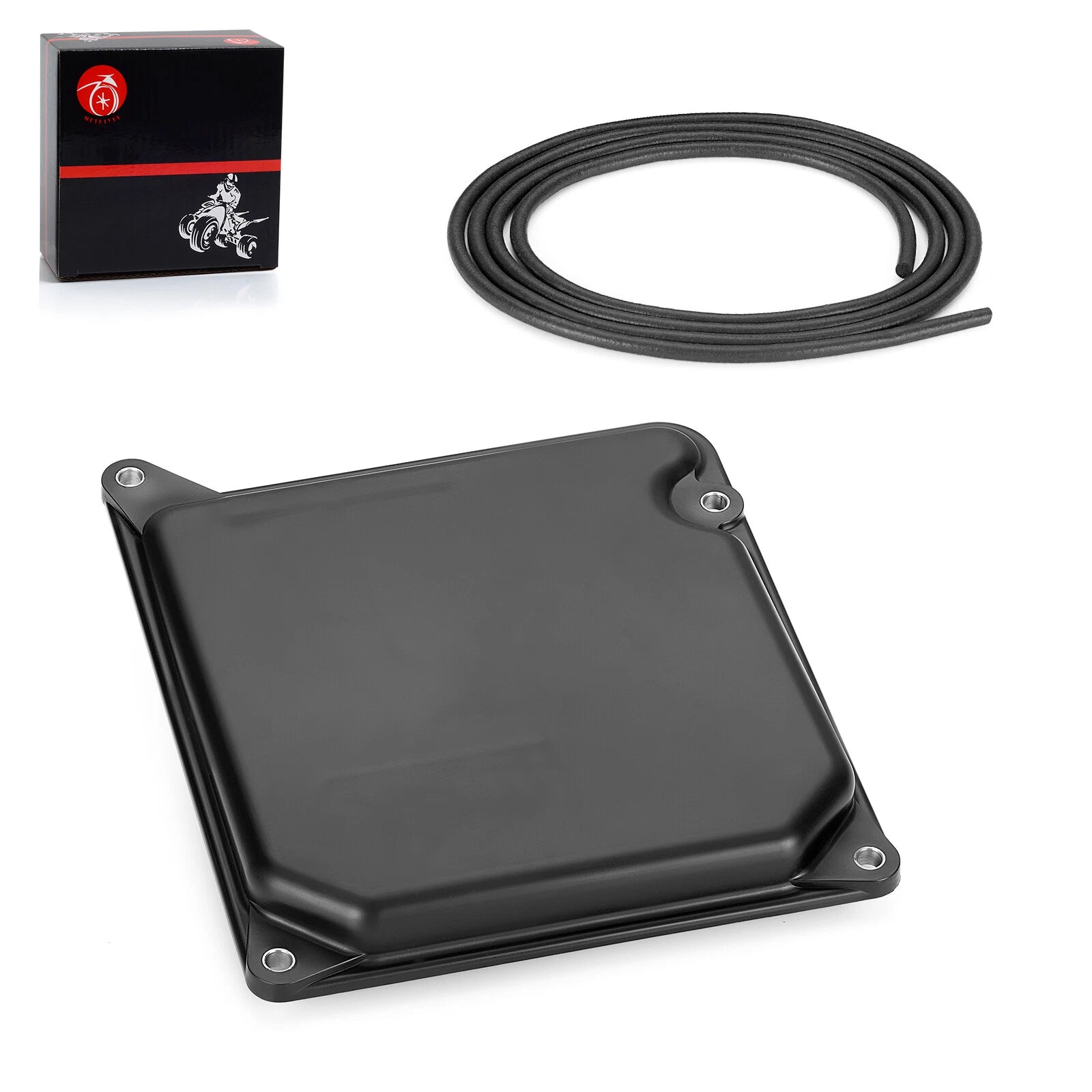 Air Box Cover Lid w/ Seal for Yamaha Tri Moto YTM200 (1983–1985) 21V-14412-01-00