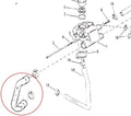 Hose for Mercruiser OMC 4.3-5.0-5.7L Circulation Pump (32-87108, 18-71337)