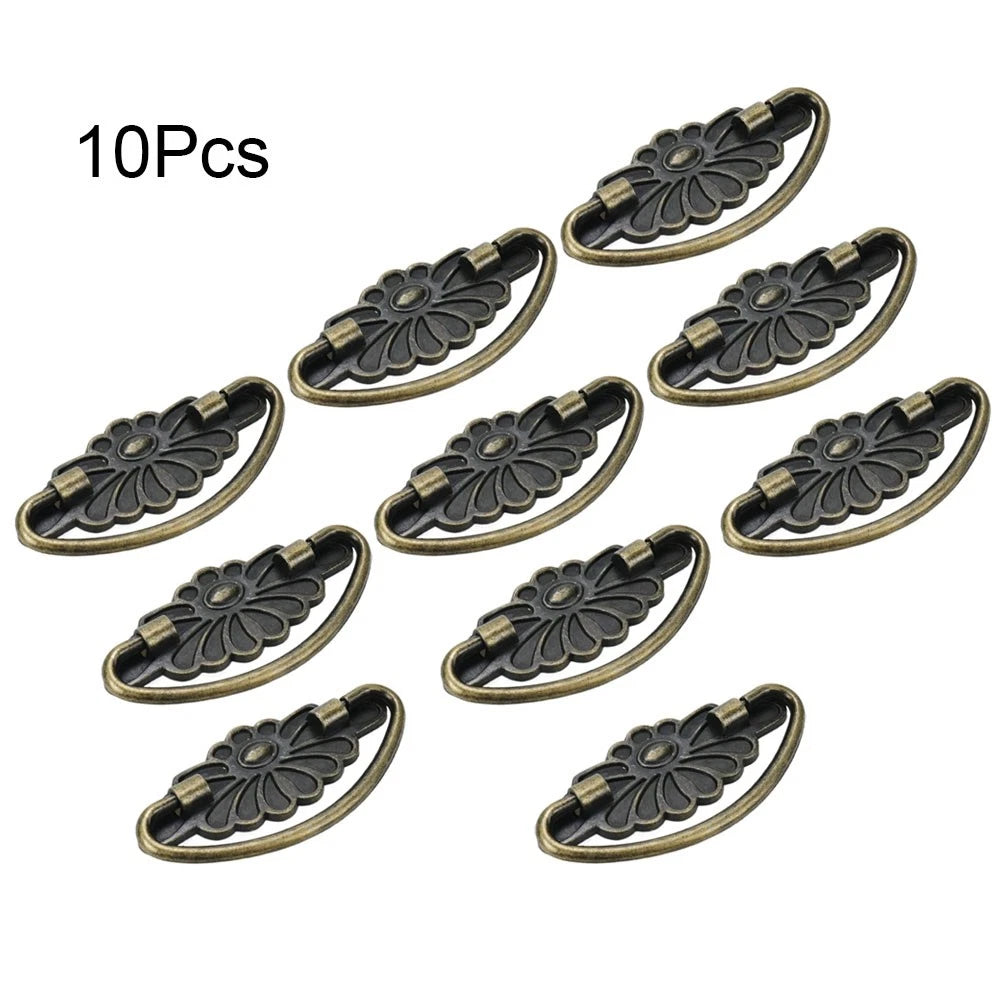 10Pcs Zinc Alloy Drawer Knob Pulls for Cabinet Hardware