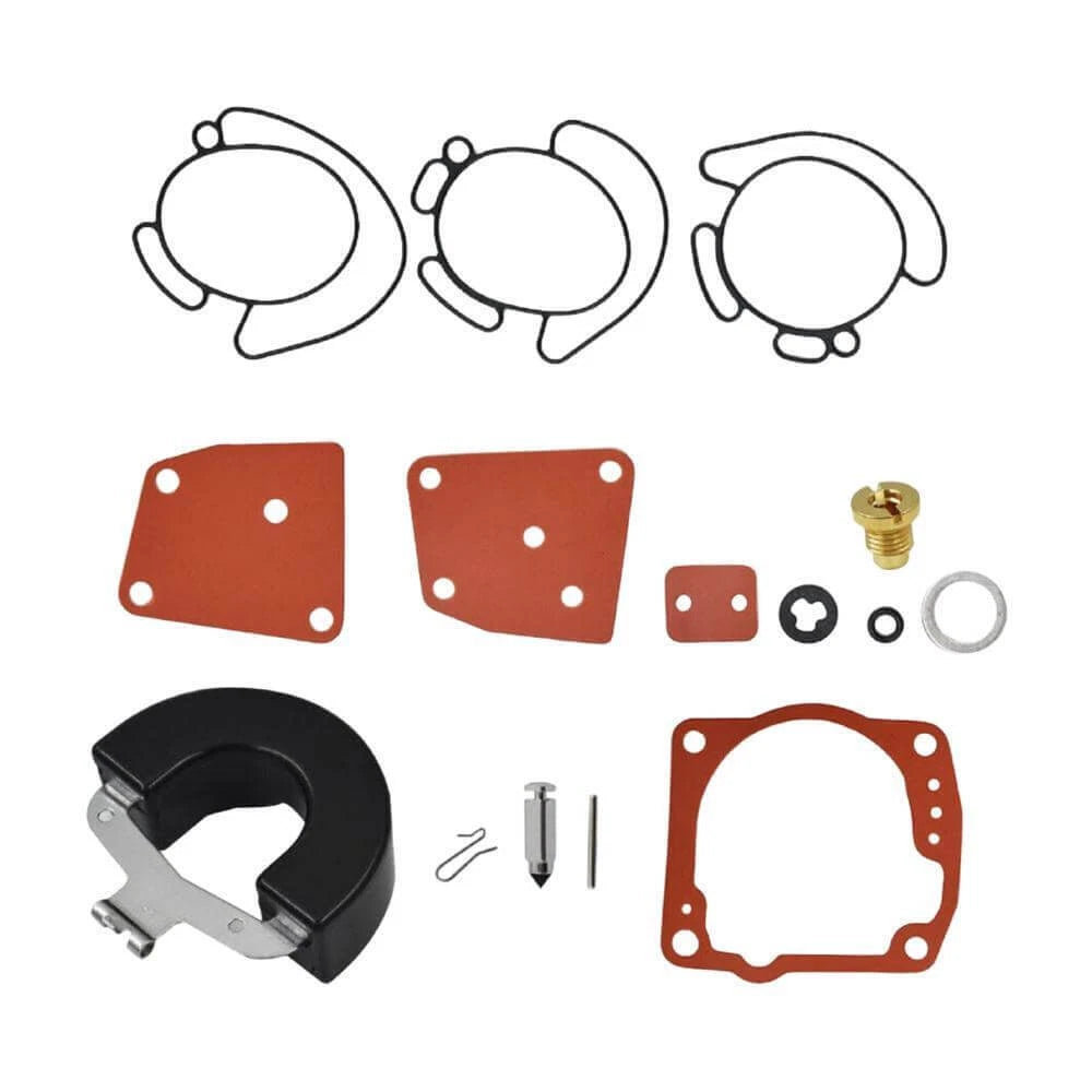 Carburetor Rebuild Kit for Johnson Evinrude V4 V6 (90 Deg) 435442 436852 438996
