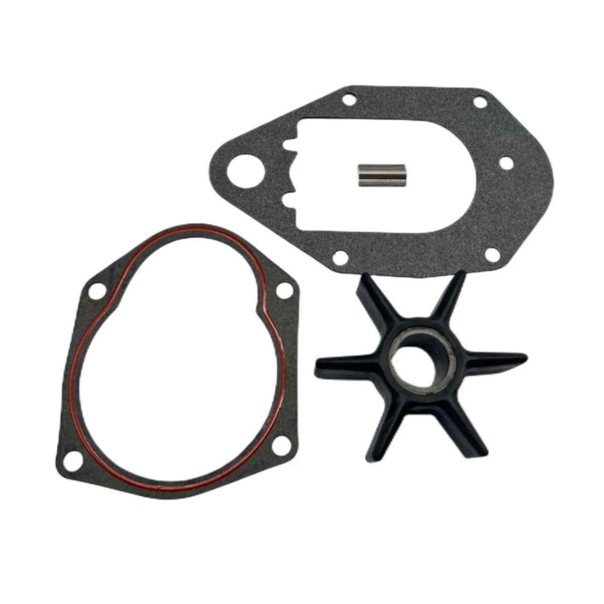 Water Pump Impeller Kit for Mercury 40-60 HP Outboards (46-812966A12, 47-19453)