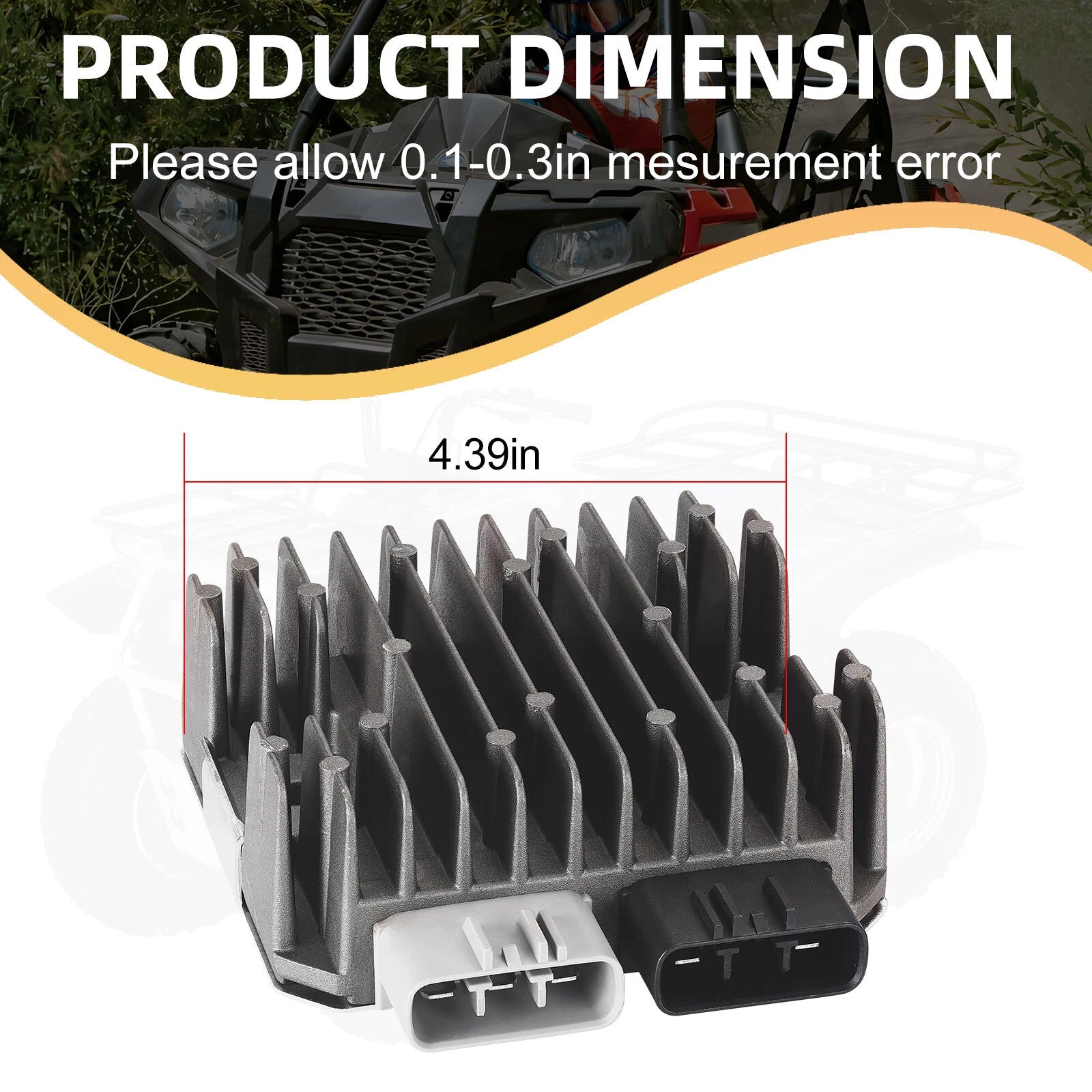 Voltage Regulator Rectifier for Polaris Ranger 570 (2016–2024) / XP 900 (2016–2019)