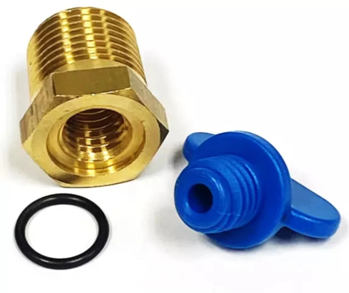2Pcs Exhaust Manifold Drain Plug Kit for Volvo Penta 4.3 5.0 5.7 7.4 8.2 L (N/A) 479956