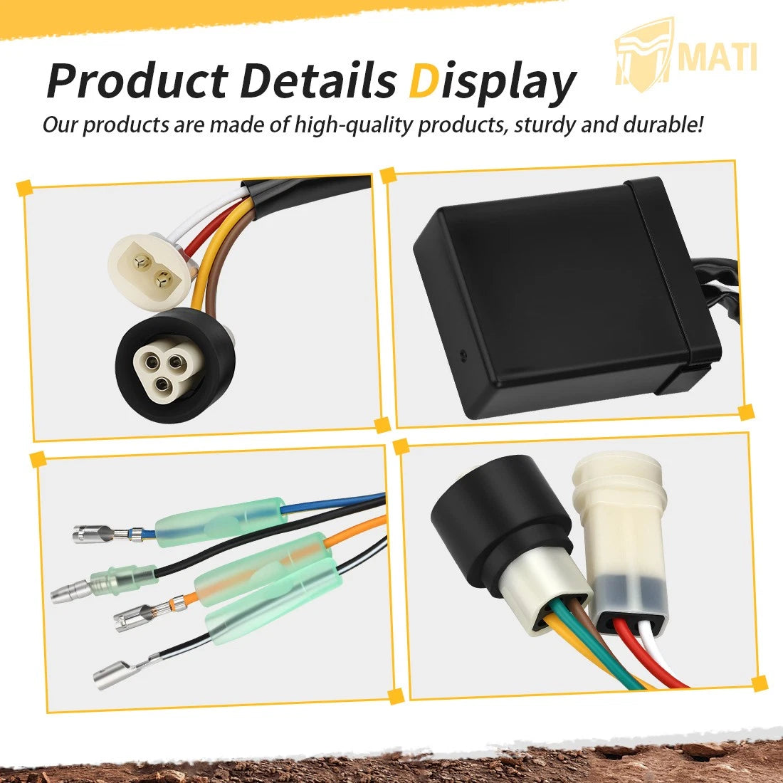 9-Wire Unlimited Igniter for Yamaha Serow XT225 (1992–2000) 4BE-85540-01-00 CDI