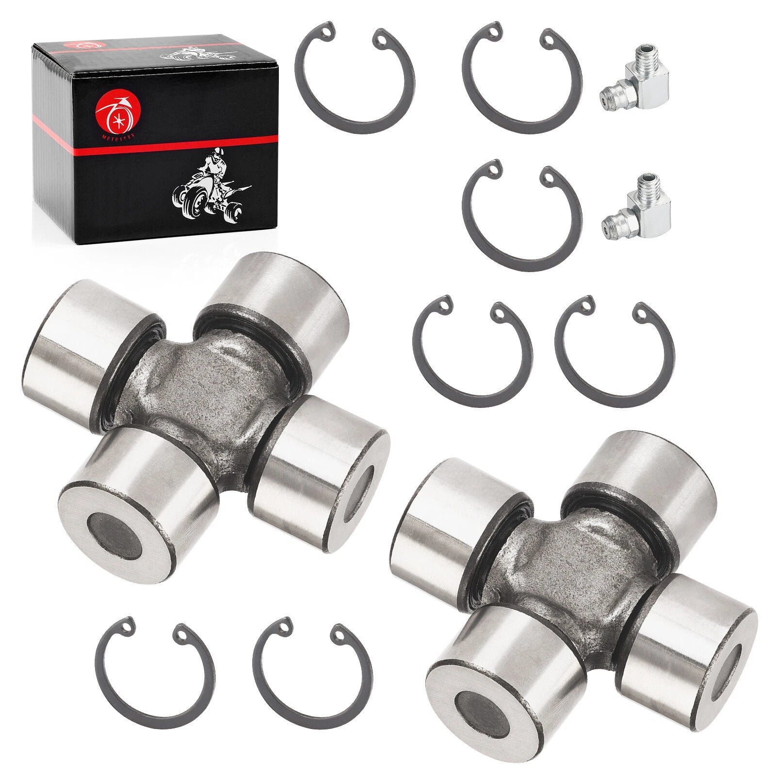Set of 2 Rear Drive Shaft U-Joint Kit for Can-Am Renegade 500 800 1000 (2015–2023)