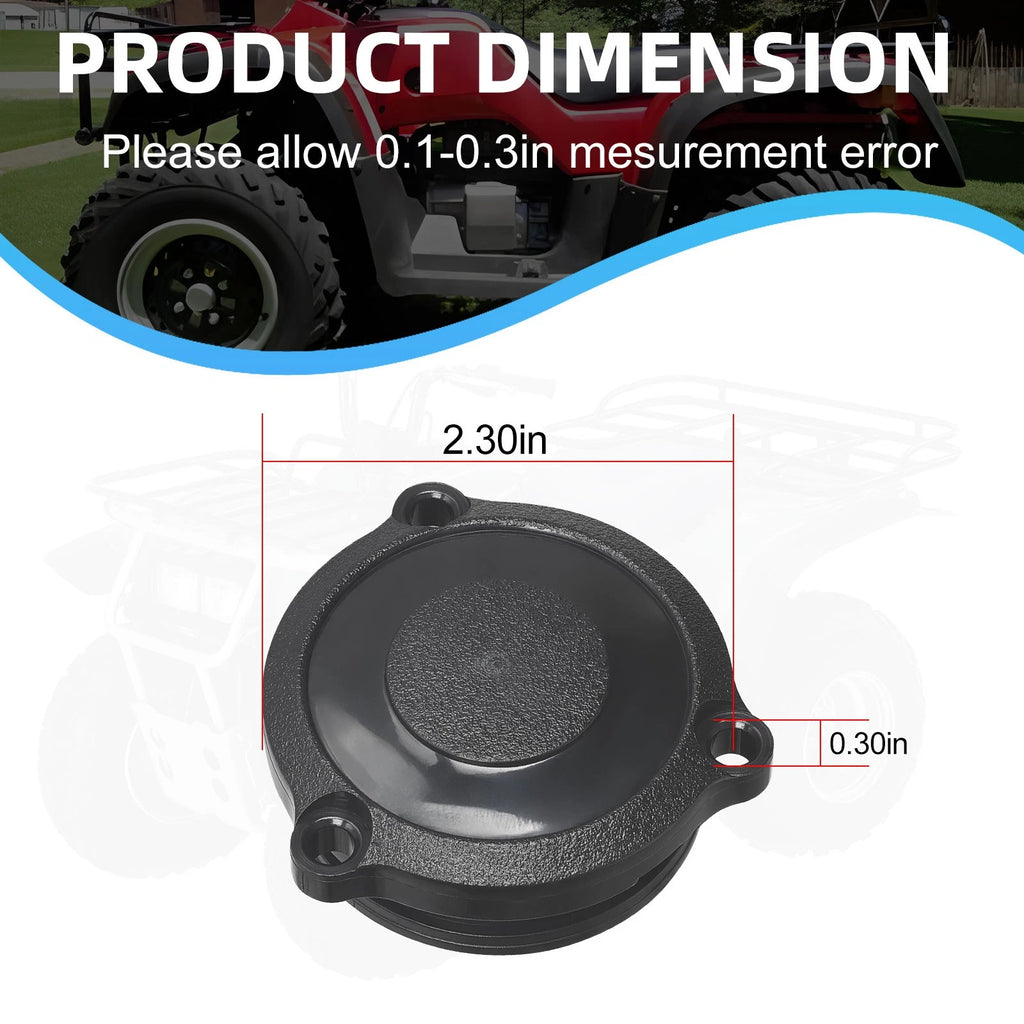 Front Wheel Hub Cap & Bolt & O-ring for Polaris Sportsman 500 (1996–2007)