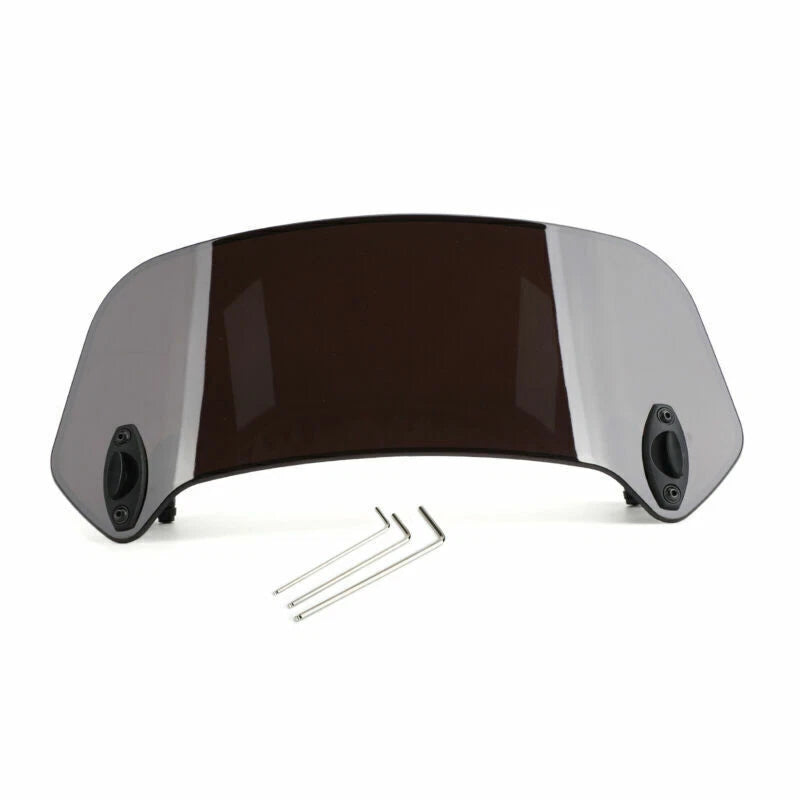 Universal Adjustable Clip On Windshield Extension Deflector T9