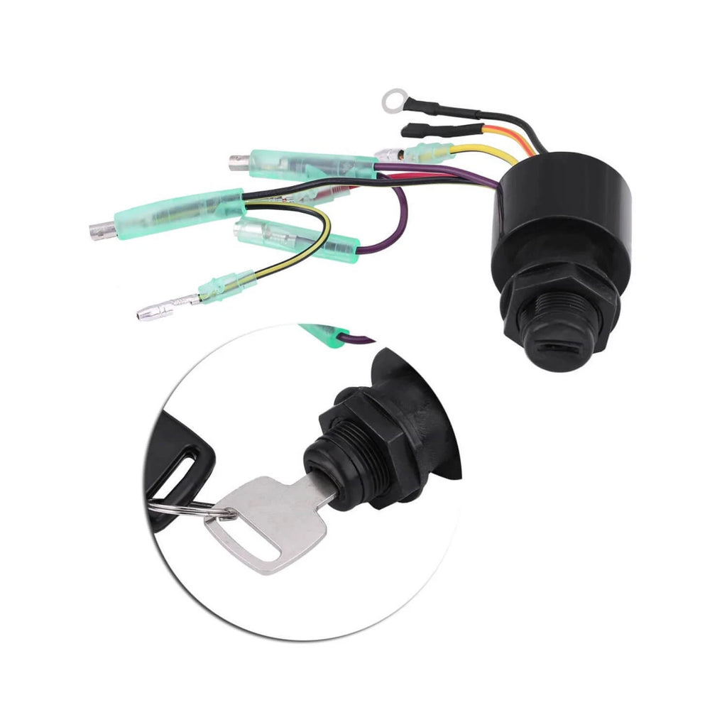 Ignition Switch with Key for Mercury Mariner Outboard (1987–1999) 87-17009A5