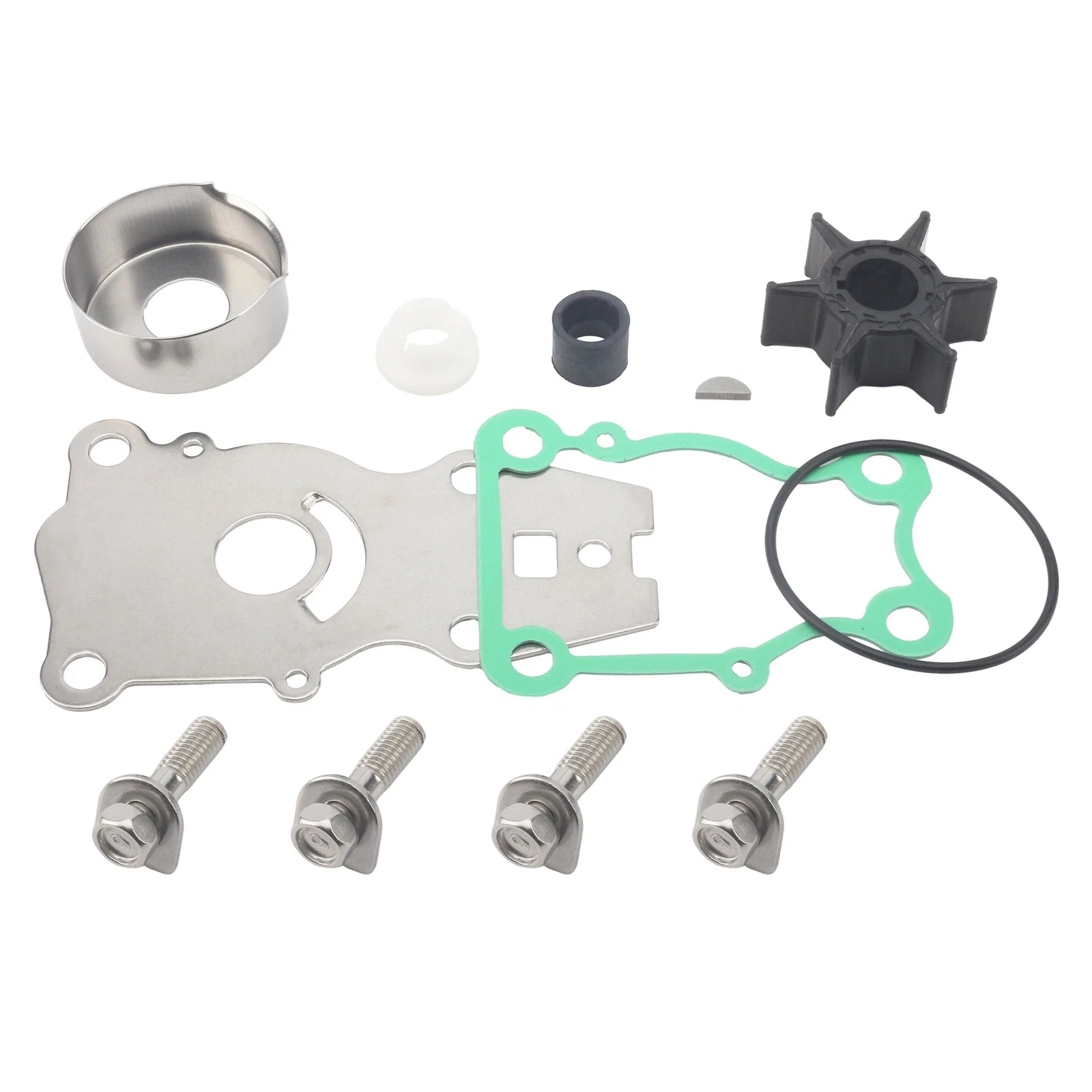 Water Pump Repair Service Kit for Yamaha Outboard (66T-W0078-00, 66T-W0078-01)