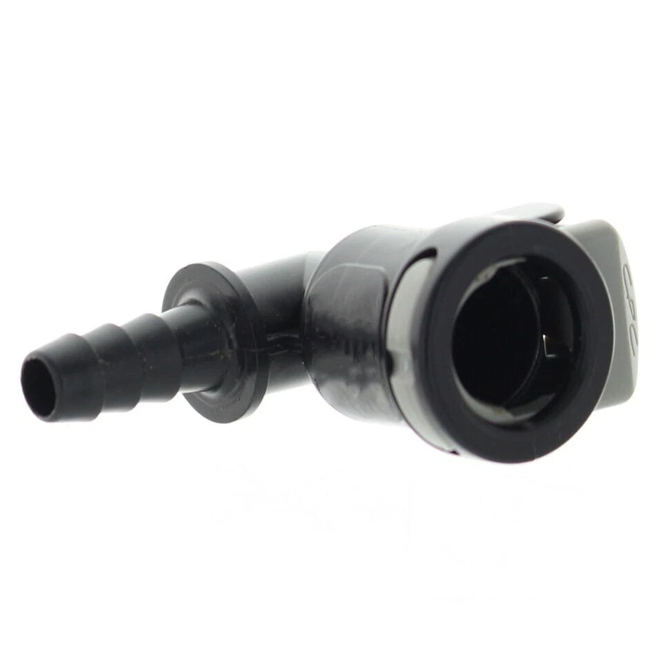 Set of 2 Gear Lube Monitor Elbow Fitting Connectors for Mercruiser Alpha Bravo (22-861163)