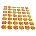 1" Round Mixed Fuel Stickers for Marking Gasoline - Oil Mix in Power Tools