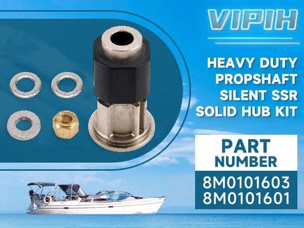 Silent SSR Solid Hub Kit for Mercury (19 Tooth) (8M0101603, 8M0101601)