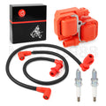 Ignition Coil & Spark Plug Set for Polaris Ranger 700 800 (2005–2010)