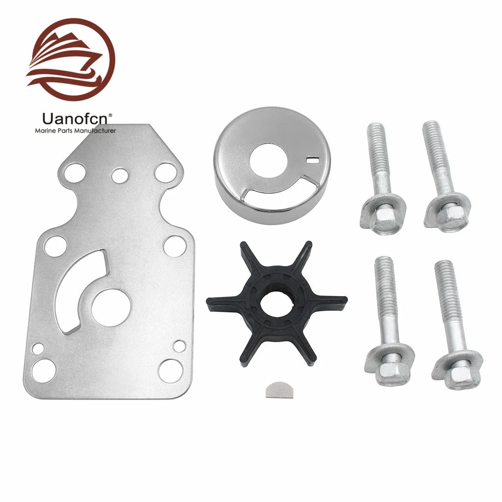 Water Pump Impeller Repair Kit for Yamaha F15 (1996–2006) 63V-W0078-00
