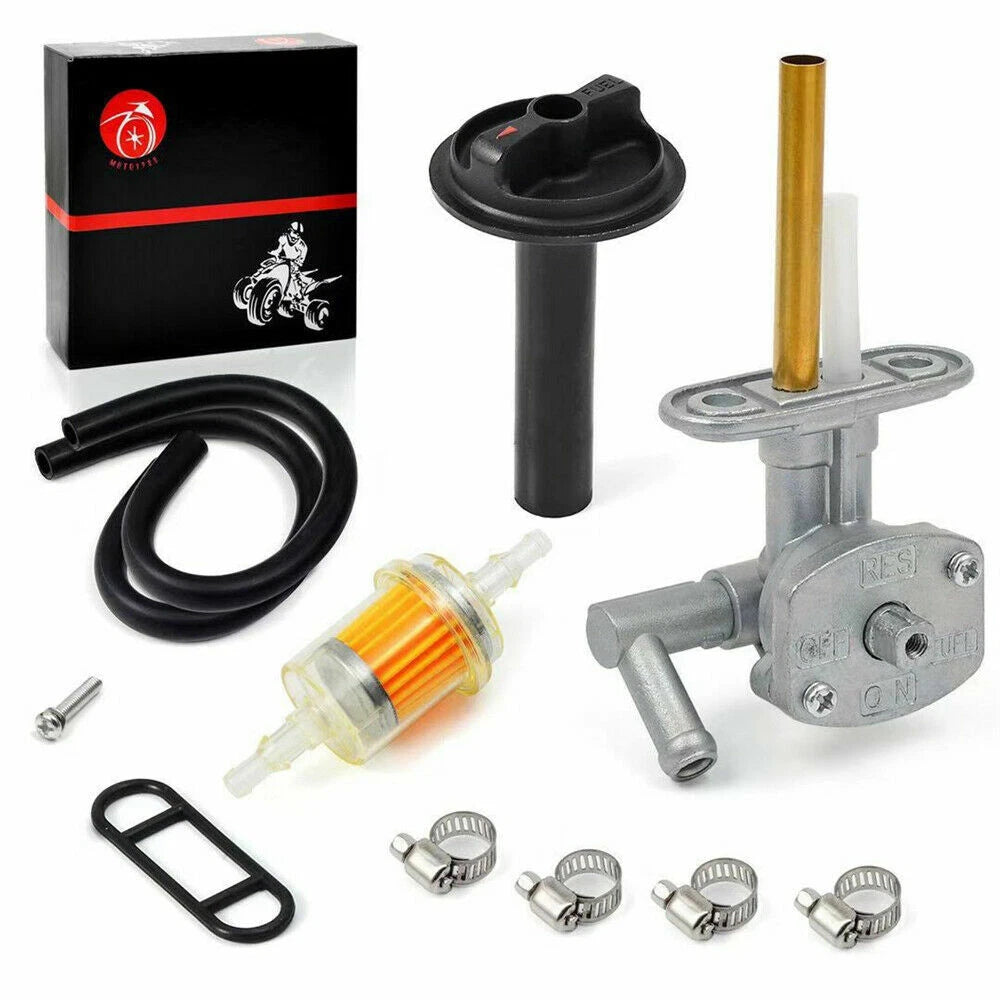 Fuel Valve Petcock for Kawasaki Prairie 400 (1999–2002) 51023-1254 51023-1317