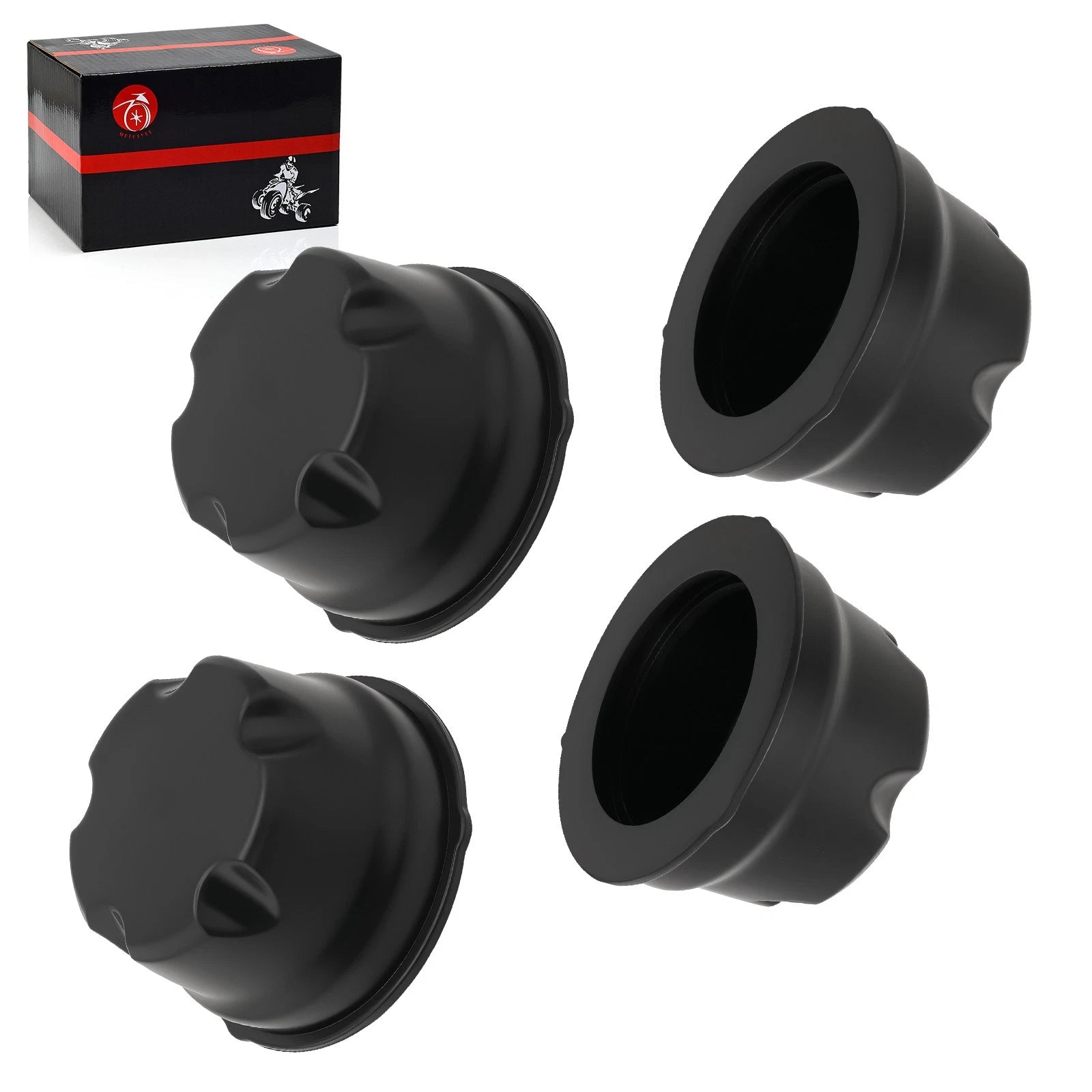 4X Wheel Caps for Suzuki Ozark 250 LT-F250 2x4 (2002–2009, 2012–2014)