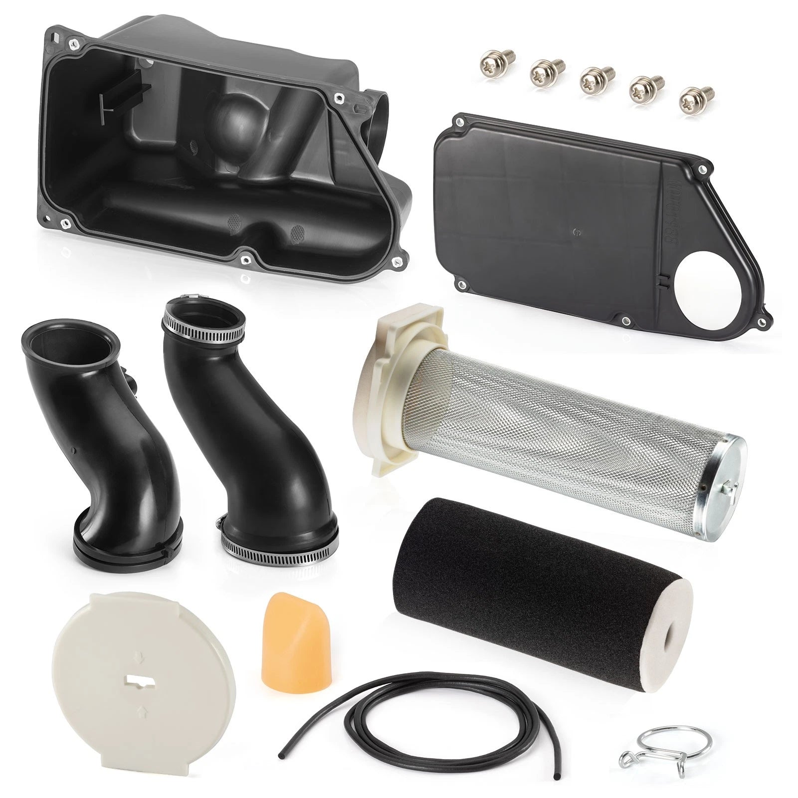 Air Filter Box Guide Complete Kit for Yamaha Warrior 350 YFM350X (1987–2004)