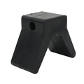 2 V-Style Bow Stops for Boat Trailer (Non Marking, 1/2" Mounting Hole)