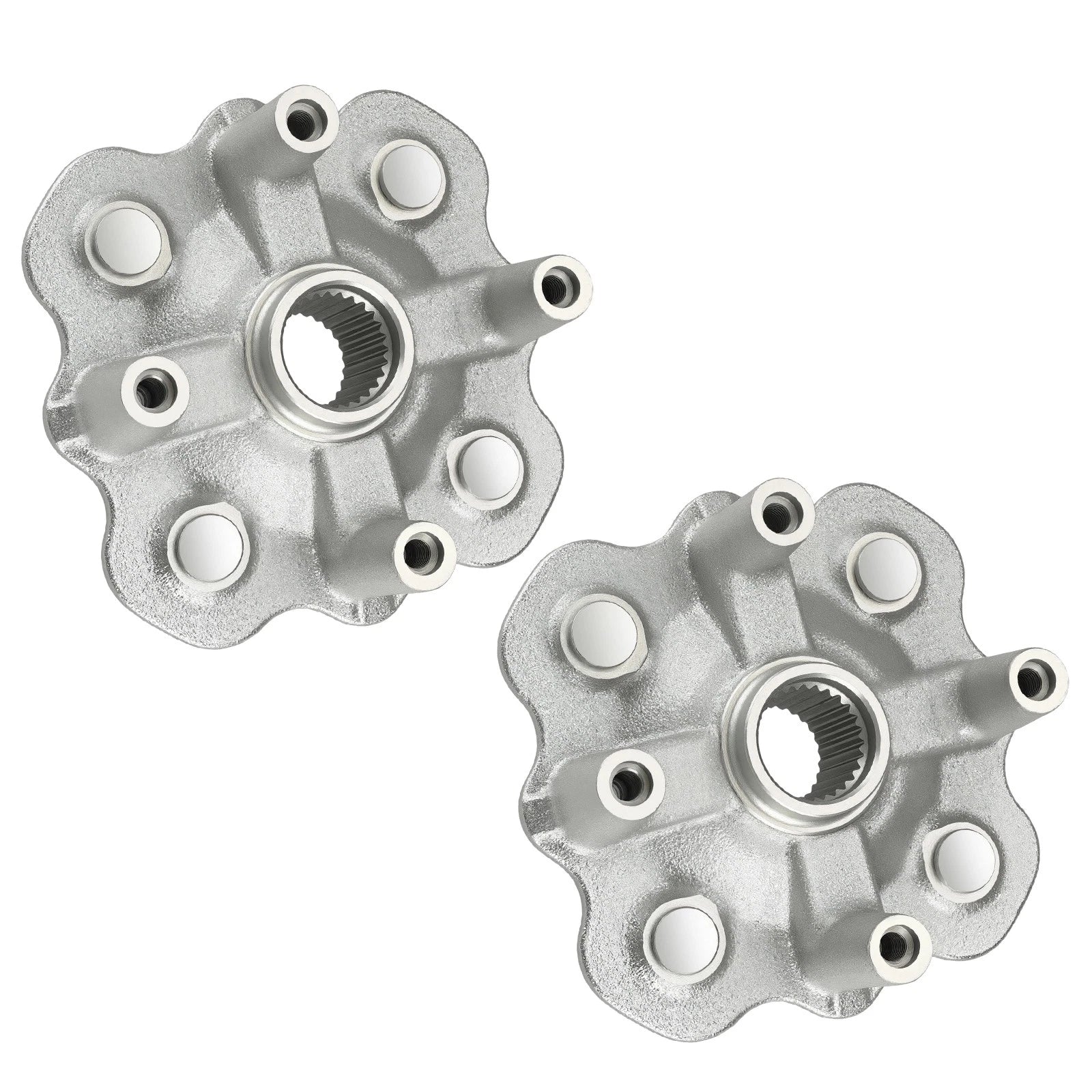 Pair Front Wheel Hub for Yamaha Kodiak 400 450 (2003–2006) YFM400 YFM450