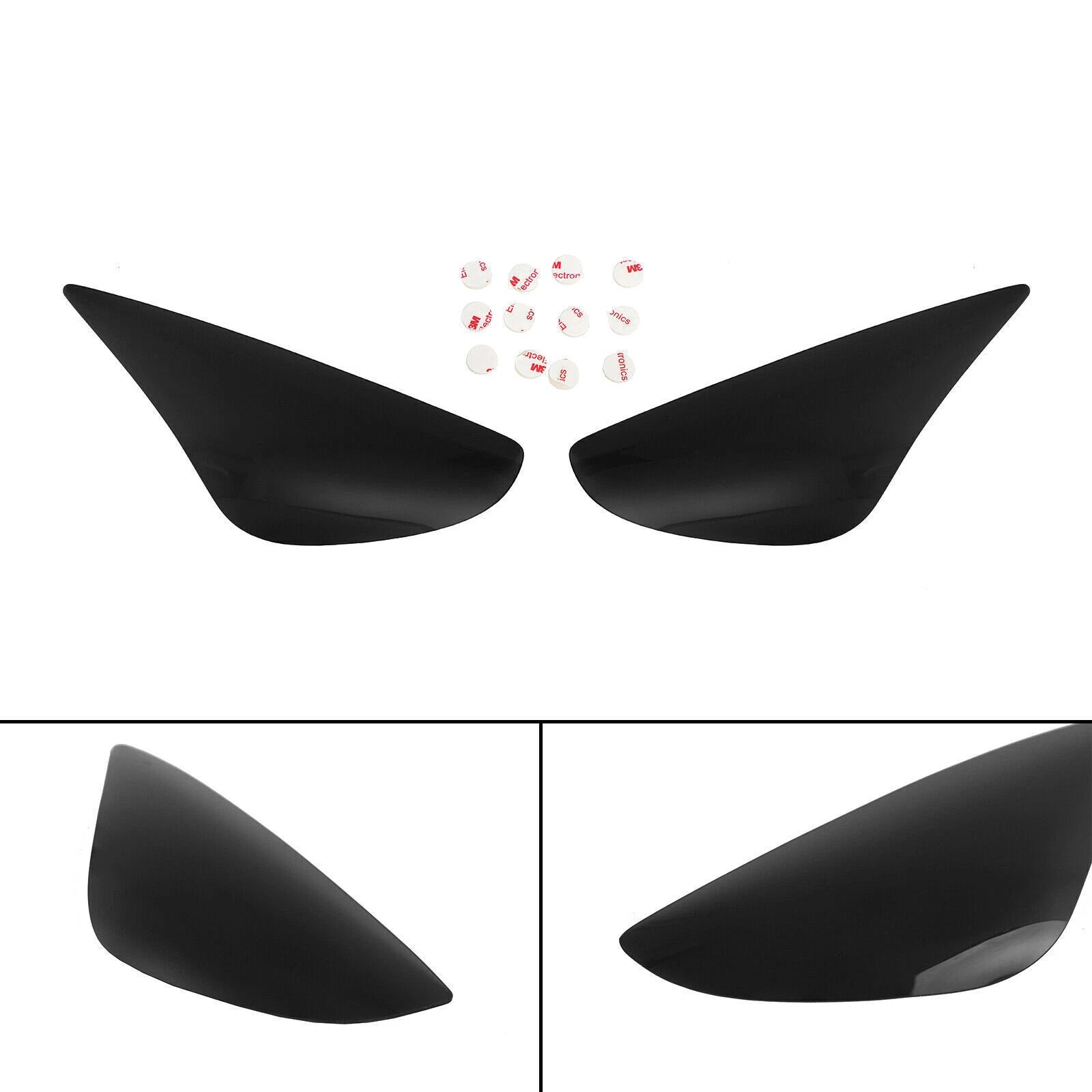 Front Headlight Lens Guard for Kawasaki ZX-6R (2005–2006) Smoke