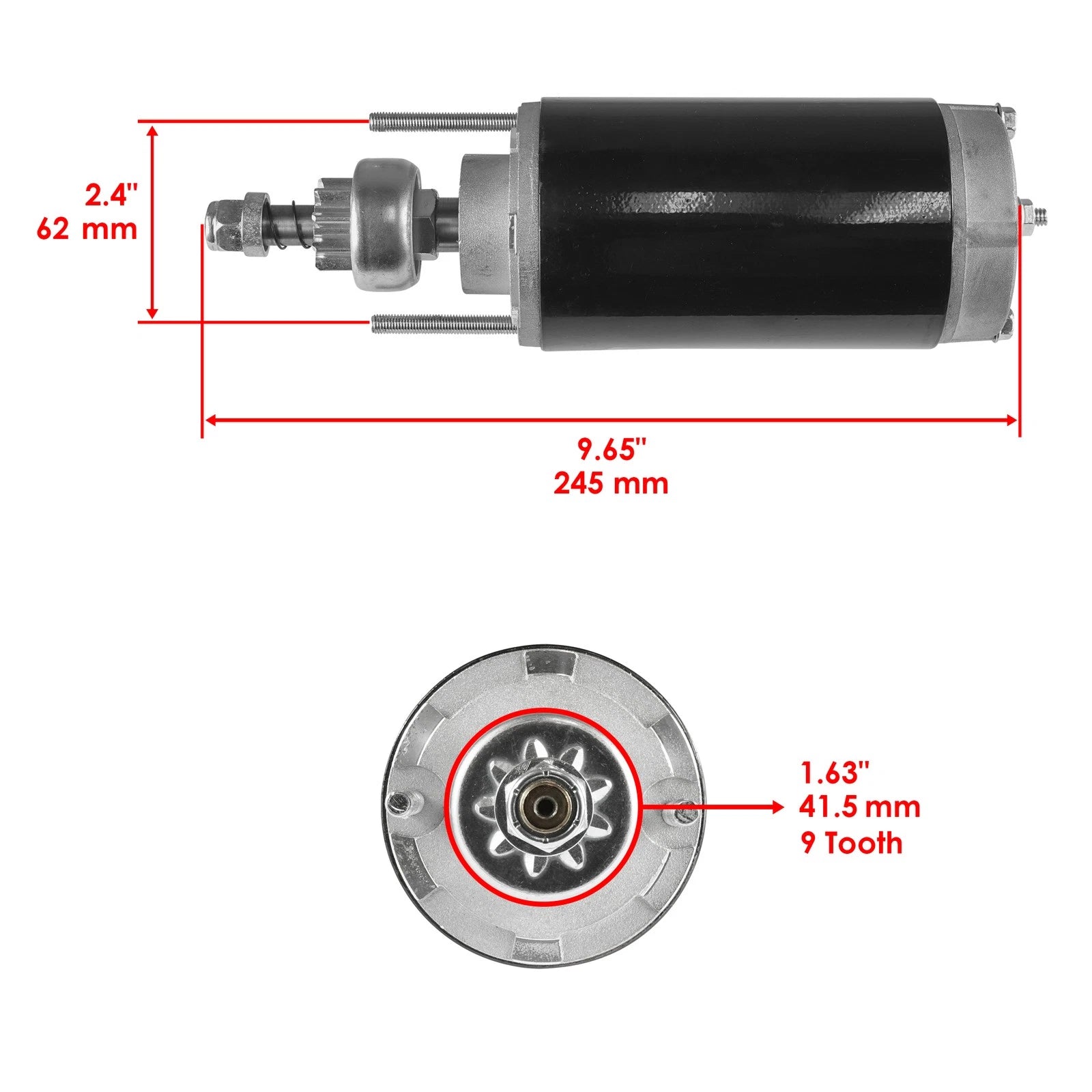 Starter for Mercury (819968, 853869)