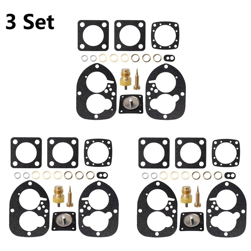 3X Carburetor Repair Rebuild Kit for Volvo Penta AQ BB (856472)