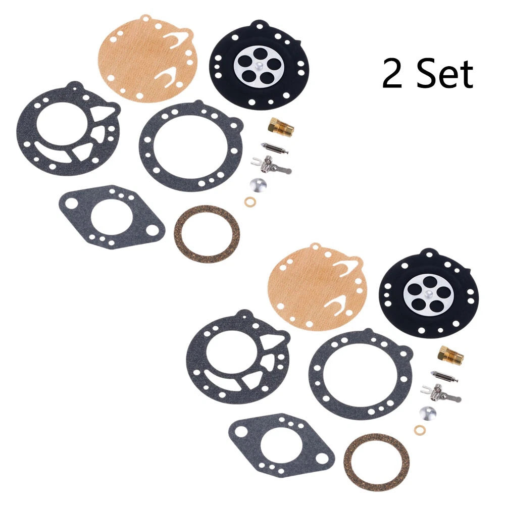 Set of 2 Carburetor Gasket Rebuild Kit for Tillotson RK-88HL (2-Cycle)