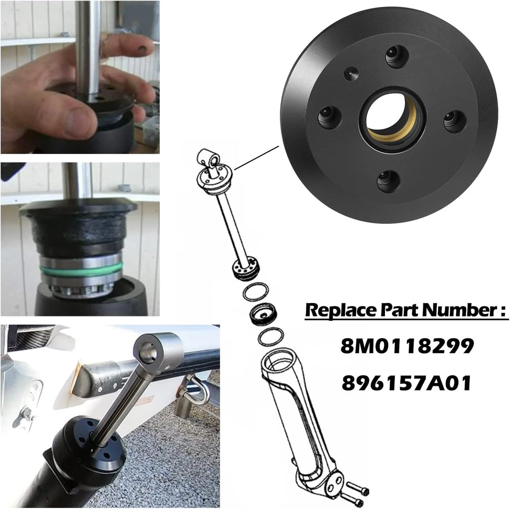 Set of 2 Trim Rod Cap Seal Kit for Mercury Outboard Verado (200-450HP) 8M0118298 896158A01